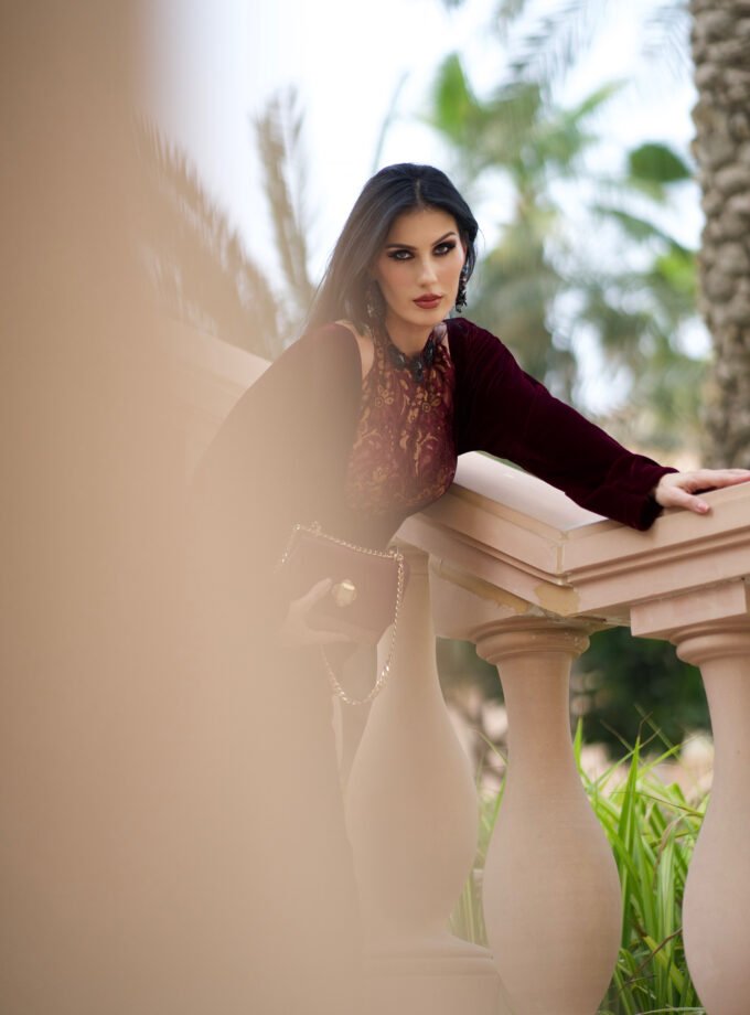 AFREECHEETAH VELVET JUMPSUIT