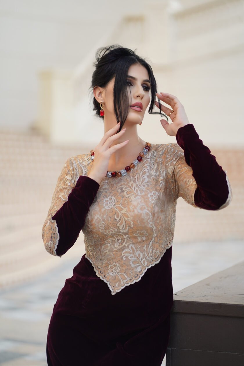The Diamond Velvet Dress - Figura 7