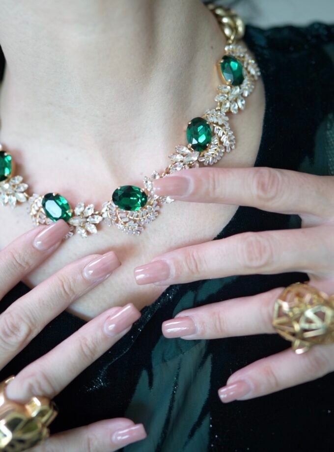 Enchanted Emerald Attire/Velvet Set