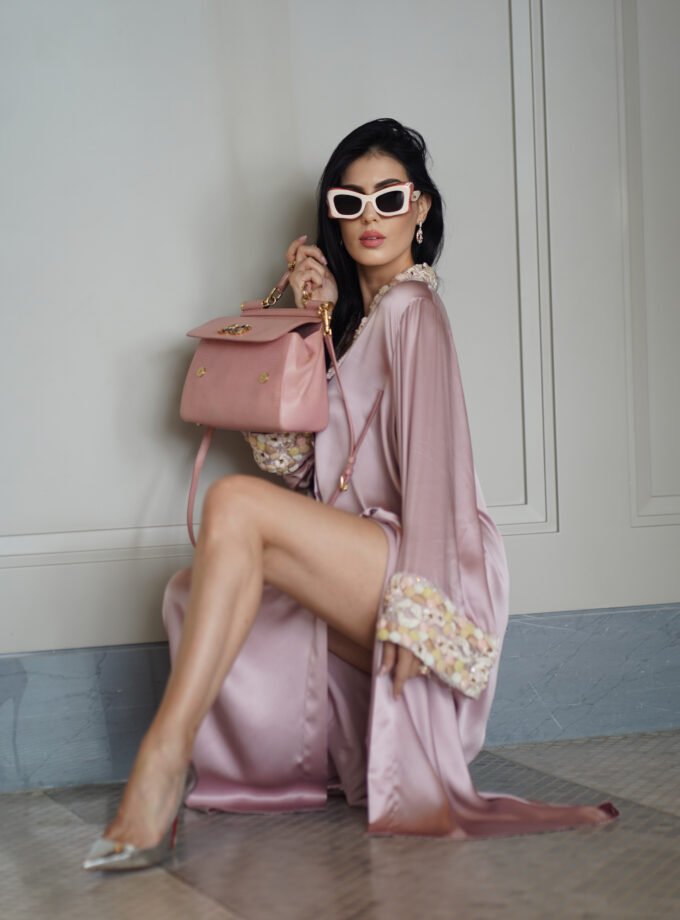 Seashell Silk Deluxe Dress