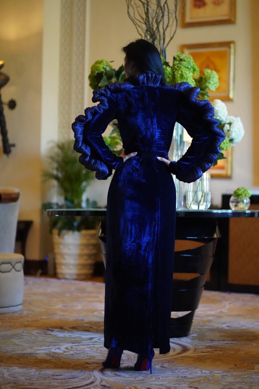 Blue Swan/ Velvet Dress - Figura 11