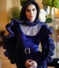 Blue Swan/ Velvet Dress