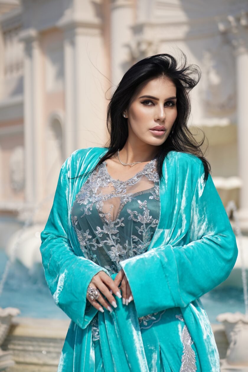 Turquoise Peacock/Ramadan Collection