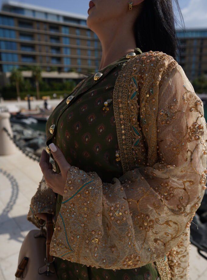 Emerald Reverie By RS Couture