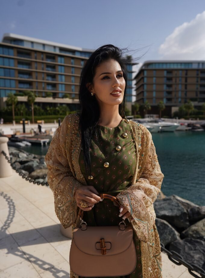 Emerald Reverie By RS Couture