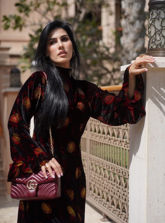 Royal Frequency /Velvet Dress