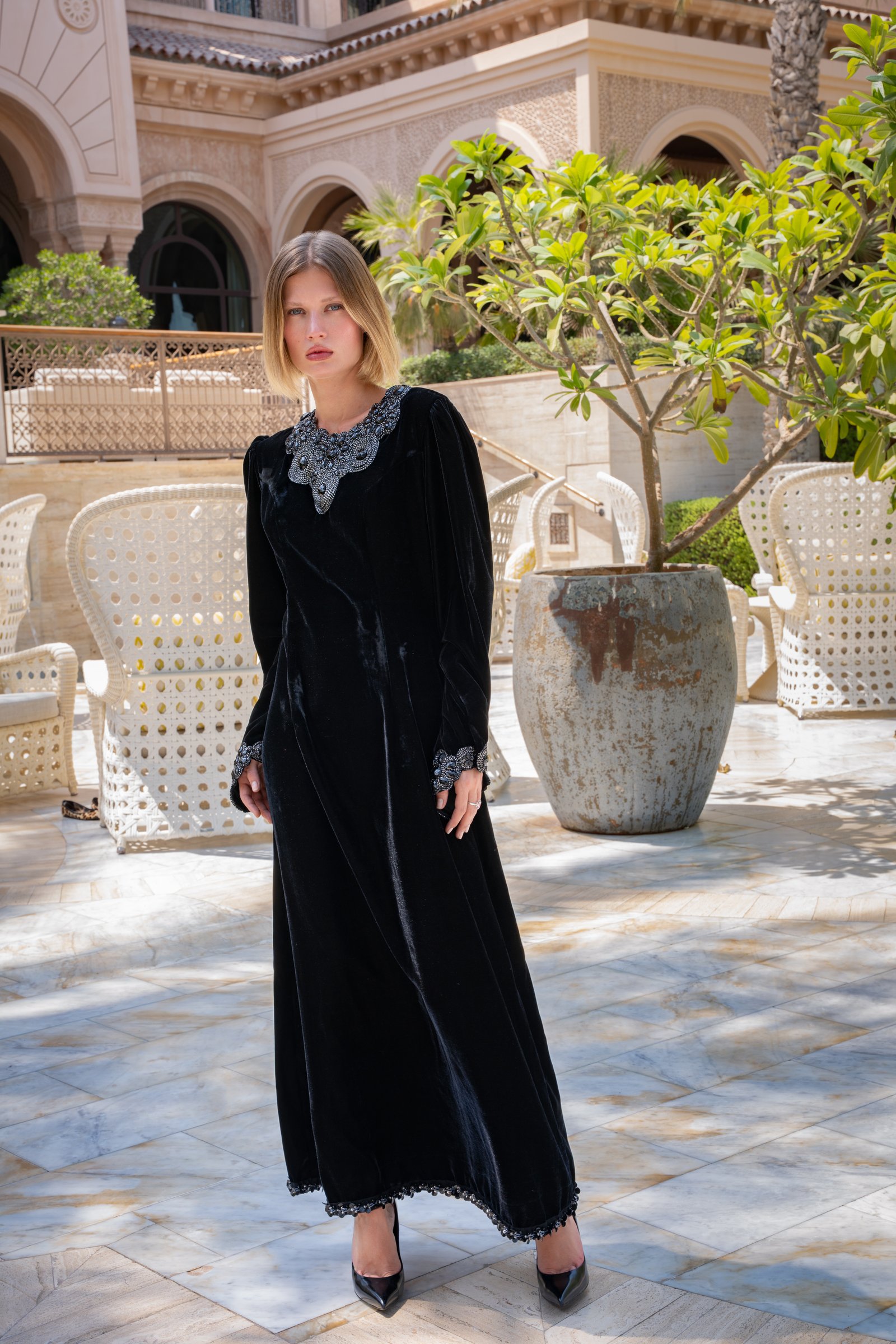 Velvet Éclat Dress - Figura 4